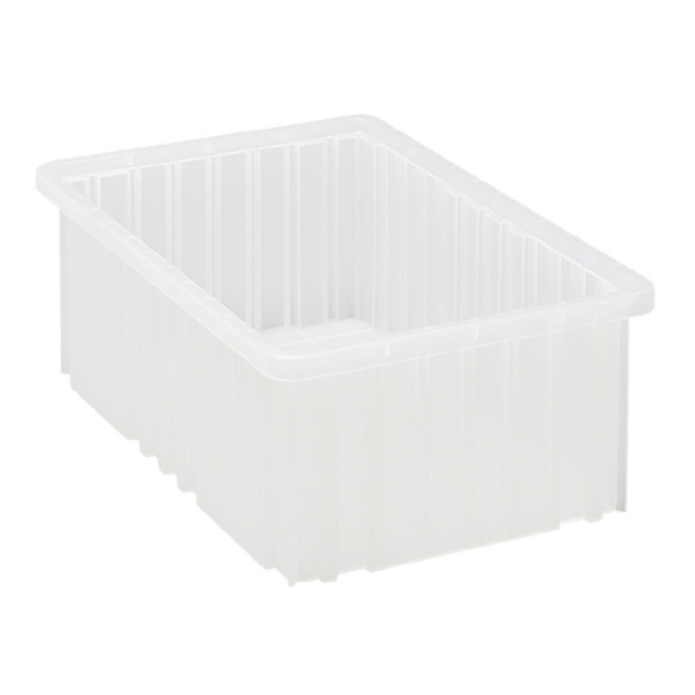 Quantum DG92060CL Dividable Grid Container 16-1/2"L X 10-7/8"W X 6"H Clear