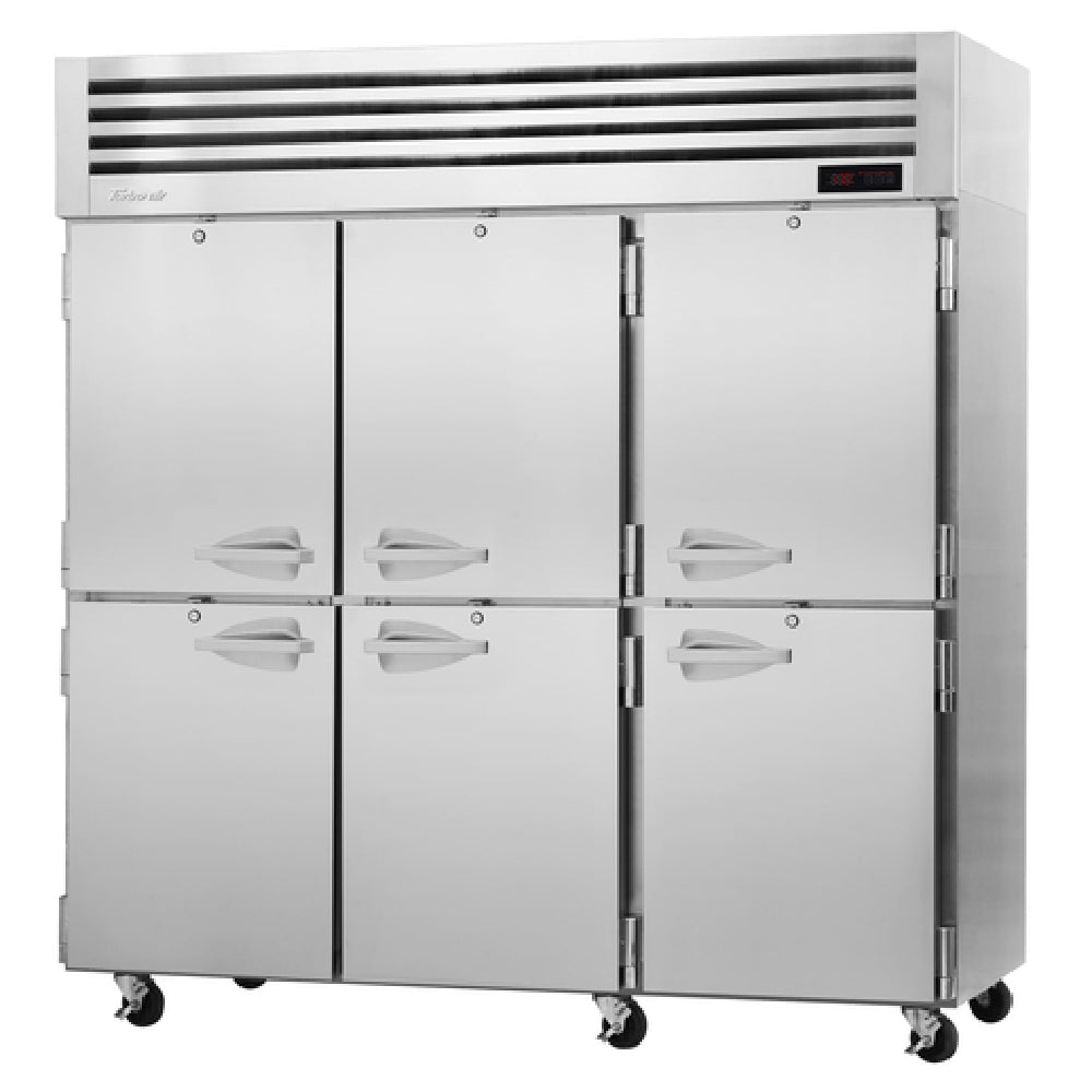 Turbo Air PRO-77-6H PRO Series Heated Cabinet Reach-in Three-section