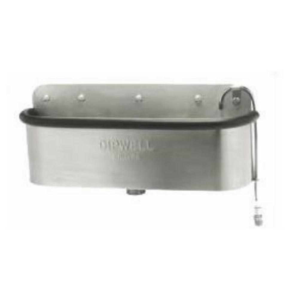 Excellence HBDW Dipper Well 15" (HBDW) With Faucet And Overflow Tube 304 Stainless Steel Construction