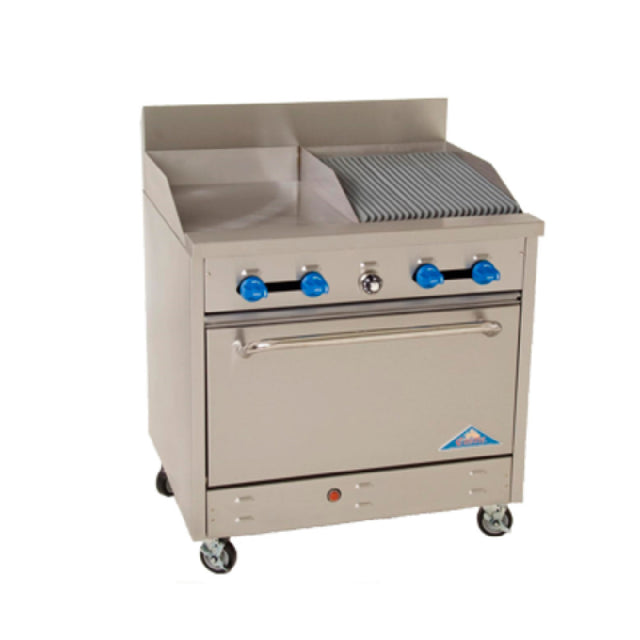 Comstock-Castle F330-18-1.5RB Range Gas 36" Wide