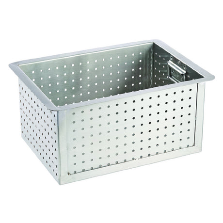 Hubert 82277 - Kratos Perforated Scrap/Pre-Rinse Basket, Pre-punched Perforated Holes