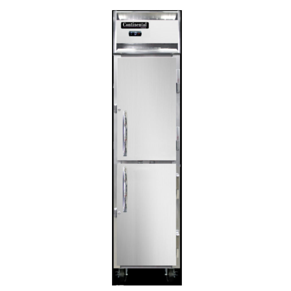 Continental Refrigerator 1FSENSAHD Slim Line Freezer Reach-in 17-3/4"W