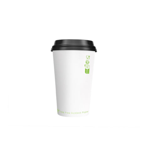 PacknWood 210GCWBTF8 - Bamboo Fiber Cup Without Plastic, 8oz, 3.1" D X 3.6" H