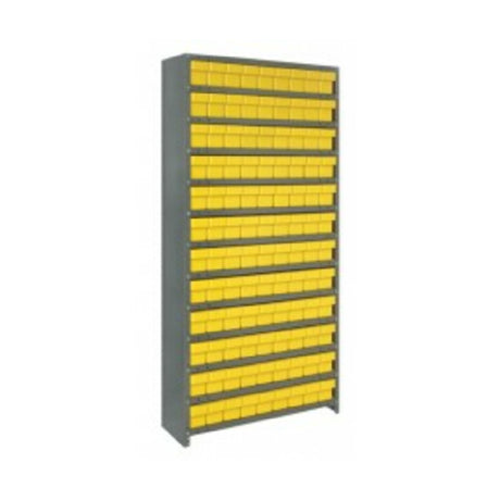 Quantum CL1275-501_BLUE - Shelving Unit, Closed, 12"D X 36"L X 75"H