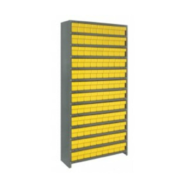 Quantum CL1275-501_GRAY - Shelving Unit, Closed, 12"D X 36"L X 75"H