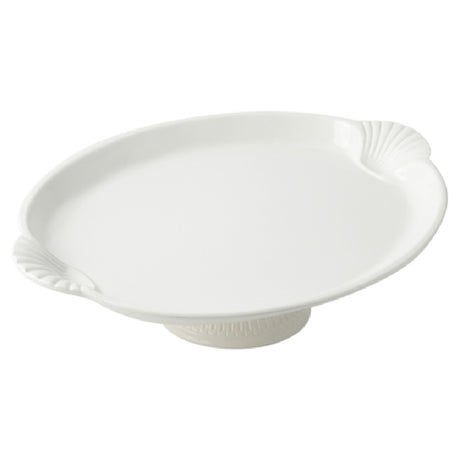 Bon Chef 20739059PWHT Platter 20" X 14" X 4-1/4" Pedestal