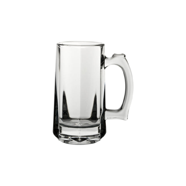 Steelite P55049 Beer Glass 12.5 Oz. (H 2-1/8" M 3-1/2" T 3-1/2" B 3-3/8") Soda Lime