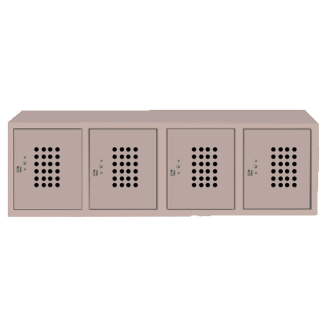 SPG 4K0068 - Kelmax Locker, 48"W X 15"D X 12"H, Single Tier