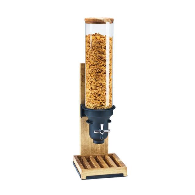 Cal Mil 3584-1-99 Madera Cereal Dispenser (1) 4.5L Capacity Cylinders 8"W X 9-1/2"D X 26-1/2"H