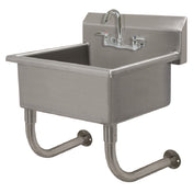 Advance Tabco FC-WM-2519-F - Service Sink, Splash Mount Faucet Provision, Wall Mounted