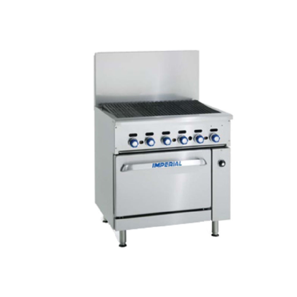 Imperial IR-48BR-XB-126_LP Pro Series Restaurant Series Range Match