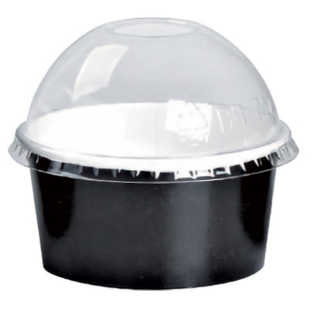 PacknWood 209POPETL80D - Grab & Go Dome Lid, Without Hole, 3.1" Dia.