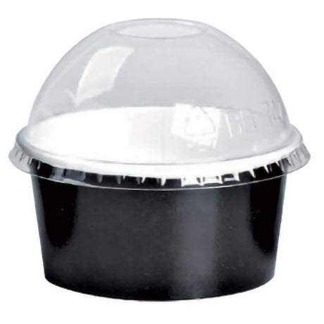 PacknWood 209POPETL80D - Grab & Go Dome Lid, Without Hole, 3.1" Dia.