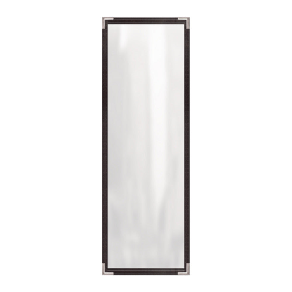 Risch TES 4.25X14-NYLON Deluxe Sewn Nylon Menu Cover (specify Color) 4-1/4" X 14"