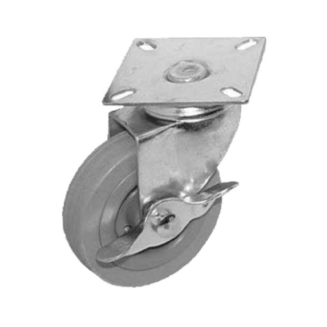 GSW USA KP5143C Caster 4" Dia. 2-1/2" X 2-1/2" Swivel Plate