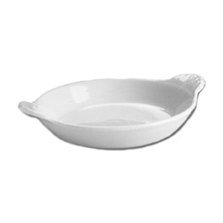 Hall China HL4340ABWA Au Gratin/Shirred Egg Dish 12 Oz. 6-1/2" Dia.