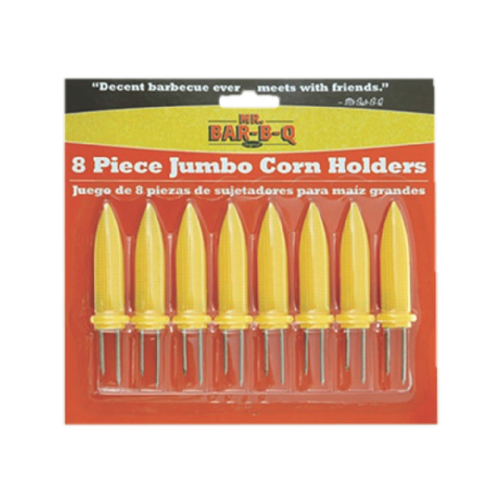 Chef Master 02045YA Mr. Bar-B-Q® Corn Skewers Jumbo Set Of 8