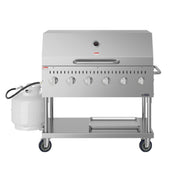 Koolmore CGKIT4-48D Commercial Outdoor Grill 47-3/5"W X 23-1/5"D X 48-3/5"H (6) Burner