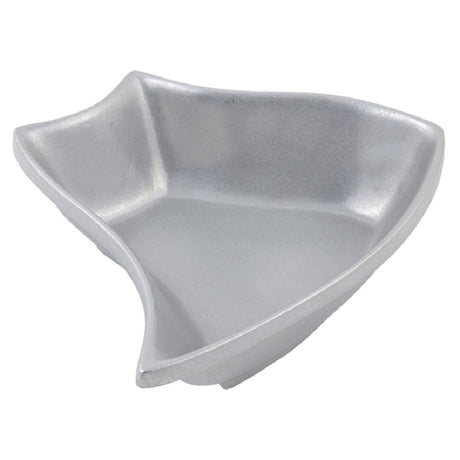 Bon Chef 70007 Futura Platter 11-3/4" X 2-1/2" Aluminum With Pewter Glo Finish