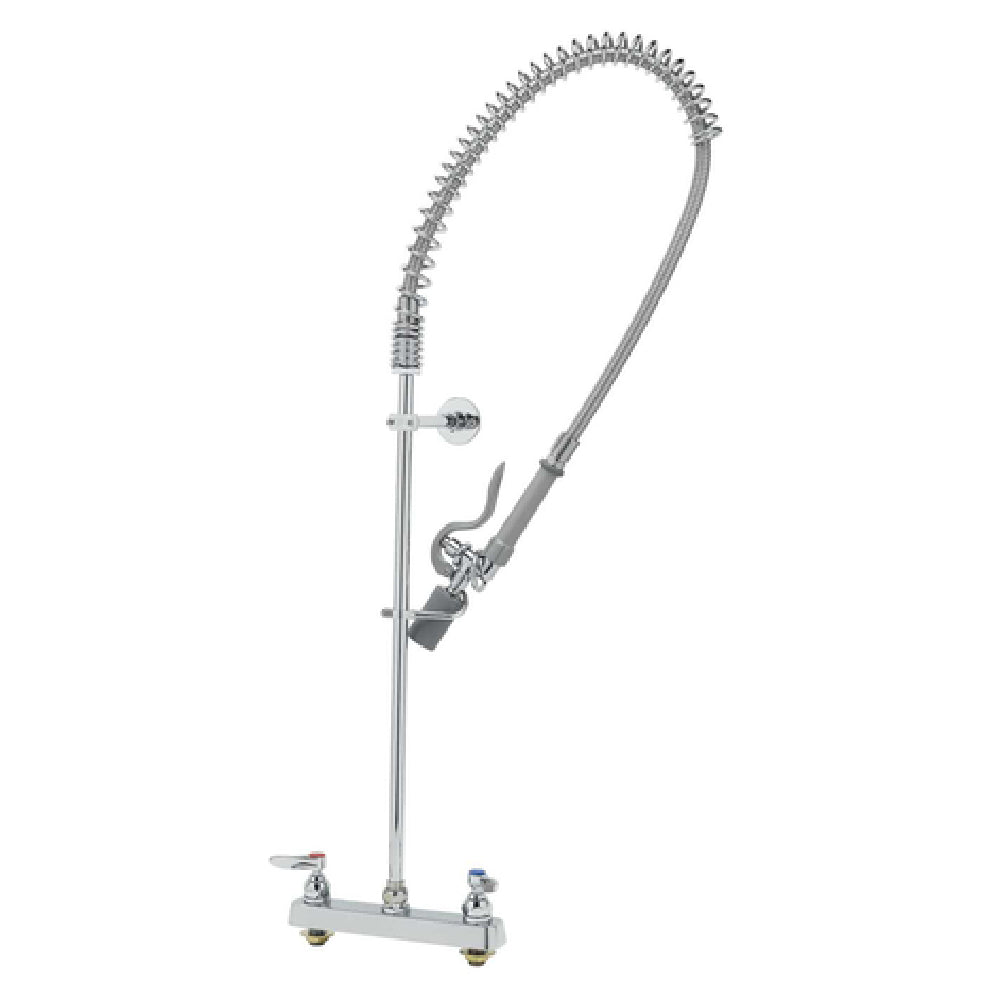 T&S Brass B-5120-BJ EasyInstall Workboard Pre-Rinse Unit Deck Mount Mixing Faucet