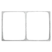 Hubert 89587 - Cold Tile, For 1/2-size Contemporary Pans, 2-compartment