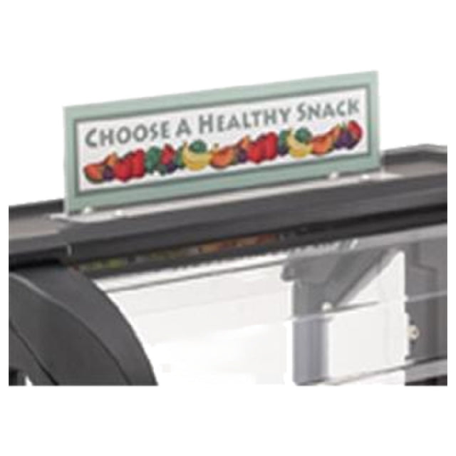 Cambro VBRSHTS152 Versa Food Bar™ Sign Holder Clear