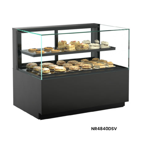 Structural Concepts NR3640DSV - Reveal® Service Non-Refrigerated Display Case, Freestanding