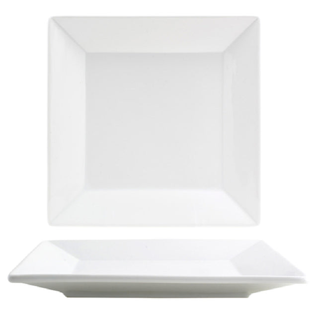 FOH DDP056WHP22 Kyoto™ Plate 10" X 10" Square