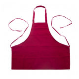 Chef Approved 167BAFHBU Half Length Bib Apron 25" X 28" (2) Front Pockets