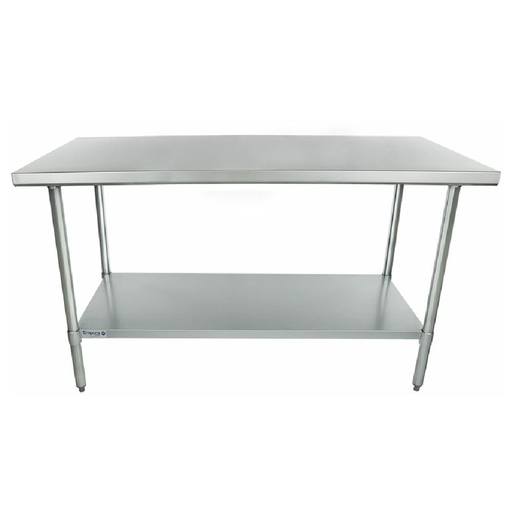 Empura Stainless EWT3060 Empura ECONOMY Work Table 30" X 60" No Backsplash