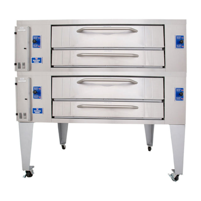 Bakers Pride Y-802BL_LP Super Deck Series Pizza Deck Oven Gas 66"W X 44"D Deck