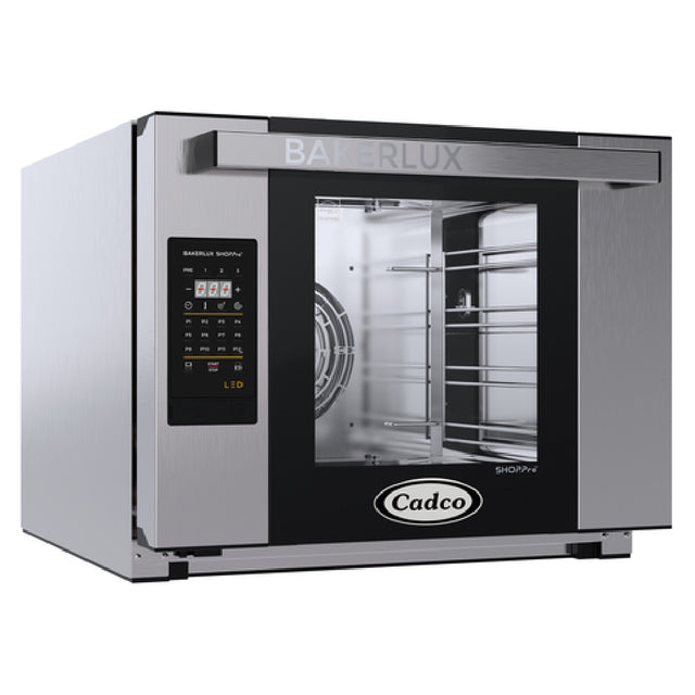 Cadco XAFT-04HS-LD Bakerlux™ LED Heavy-Duty Convection Oven Electric Countertop