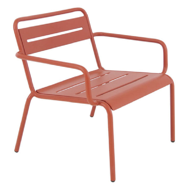 Emuamericas Llc E165-41 Star Lounge Armchair Outdoor/indoor Steel Slats Back And Seat