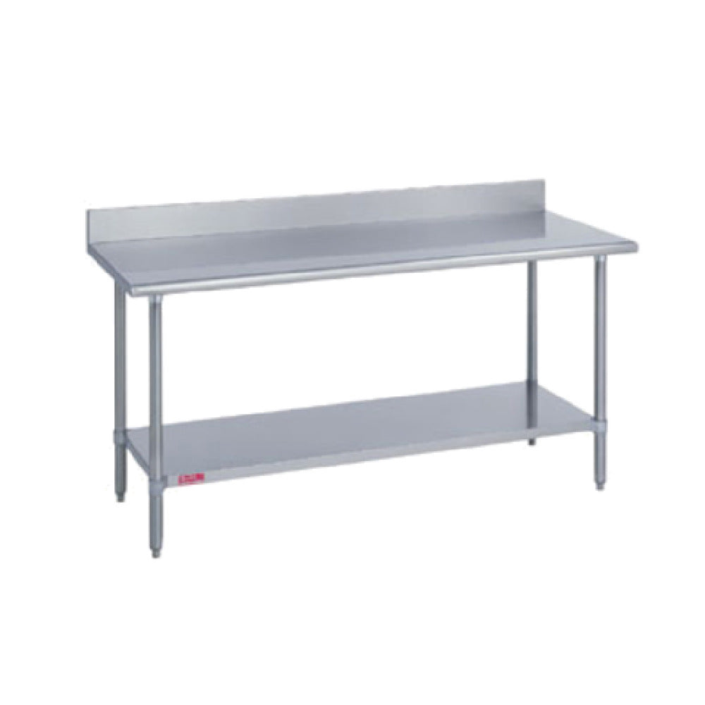 Duke 314-24108-5R Work Table Stainless Steel Top & Riser 108"W X 24"D X 36"H