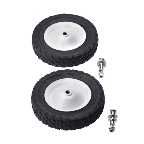 Shortening Shuttle 01-SS-645-02 2pcs. 8" Ball Bearing Offset Wheel 2pcs. Wheel Bolt