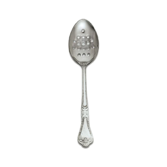 Alegacy Foodservice Products DSP11P Barocco Serving Spoon 11" Overall Length Perforated