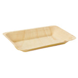 PacknWood 210BBA191419 - Scandinavia Plate, 7.6"L X 5.5"W X 0.7"H, Rectangular