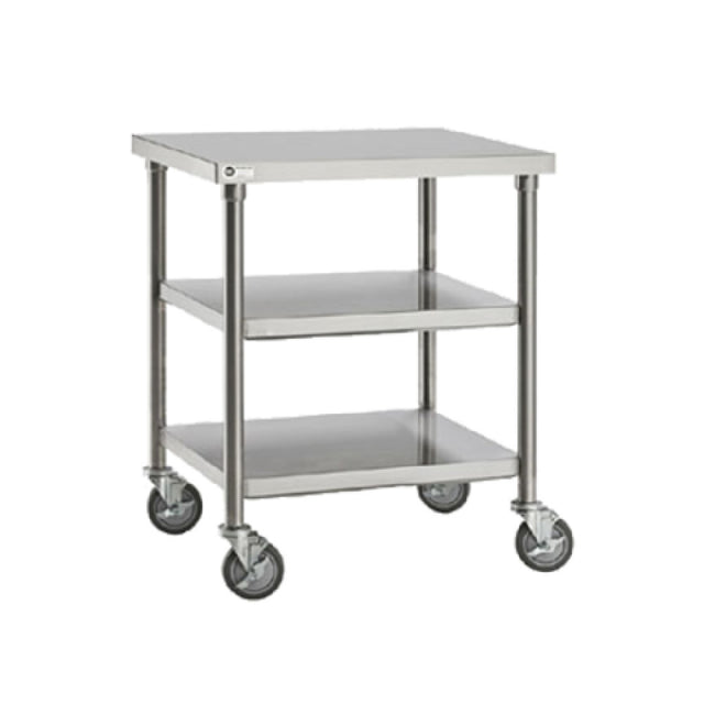 Merrychef STACK-36 Single Oven Cart 36" Height Includes Heavy-duty Stem Casters