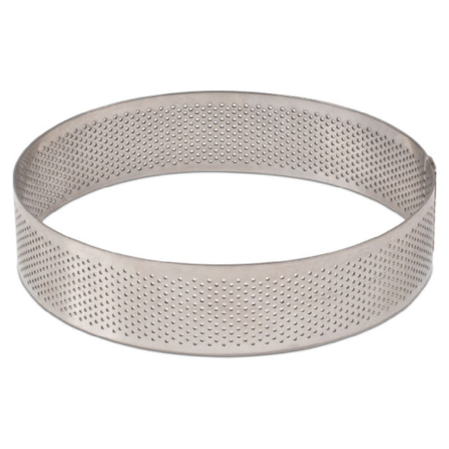 JB Prince MA217 Pavoni Crostate Micro Tart Ring 5.9"dia X 1-1/3"H Round