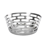 Service Ideas SB-64 Service Ideas Mod18 Bread Basket 6.5"W X 2.5"D Brushed Stainless