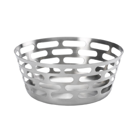 Service Ideas SB-64 Service Ideas Mod18 Bread Basket 6.5"W X 2.5"D Brushed Stainless