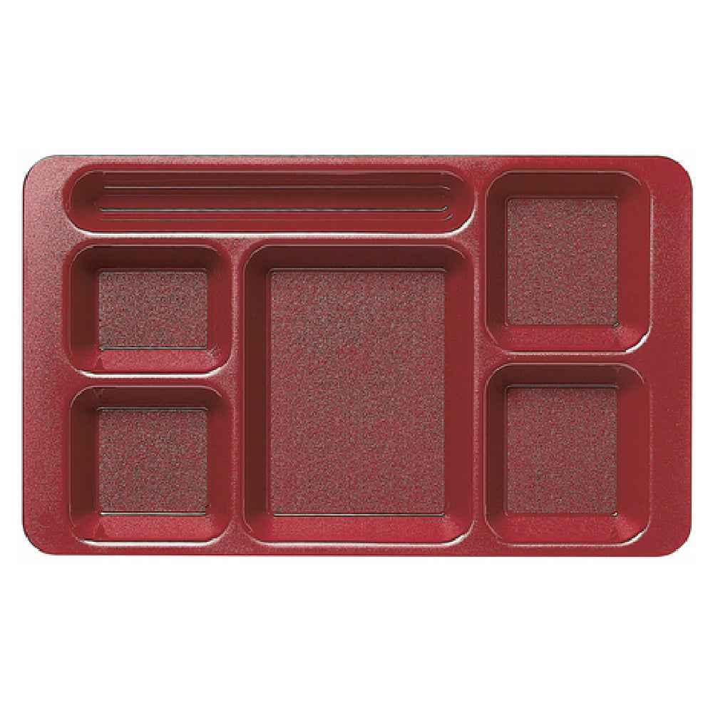 Cambro 1596CP416 Camwear® 2 X 2 Compartment Tray 6-compartment Rectangular