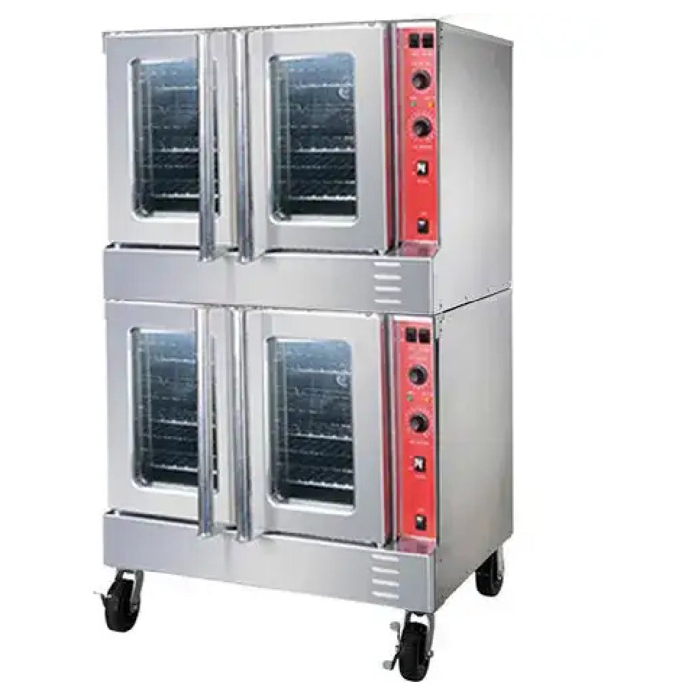 Hubert 29Y-062 - Kratos Electric Convection Oven, 40-1/8"W X 43-1/2"D X 112-1/4"H