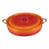 Bon Chef 73032-OM-T - Country French X - Ombre Brazier Pot, 9 Qt, 14 3/4" Dia X 3 3/8" H