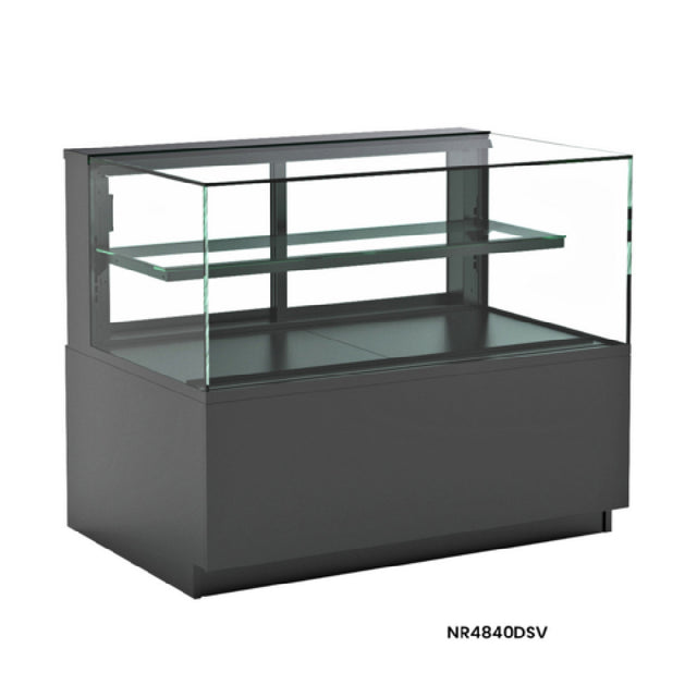 Structural Concepts NR4840DSV Reveal® Service Non-Refrigerated Display Case Freestanding