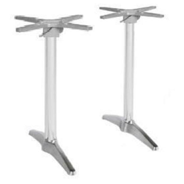 JMC Furniture TONGA-REC-FOLD Table Base Dining Height 23-1/4" X 4" Single Leg Bases (sold In Set Of 2)