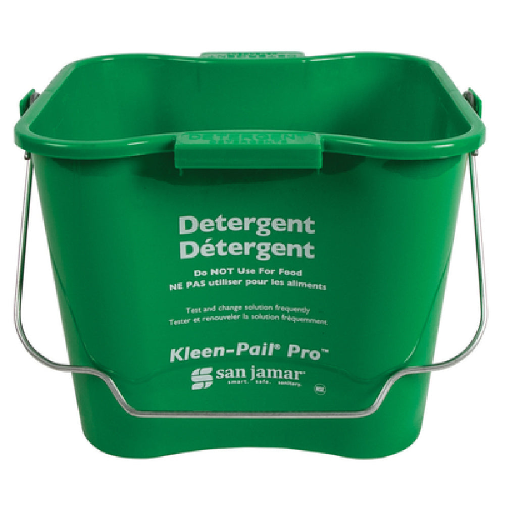 Carlisle KPP256GN San Jamar Kleen-Pail® Pro™ 8 Qt. Rounded Corners