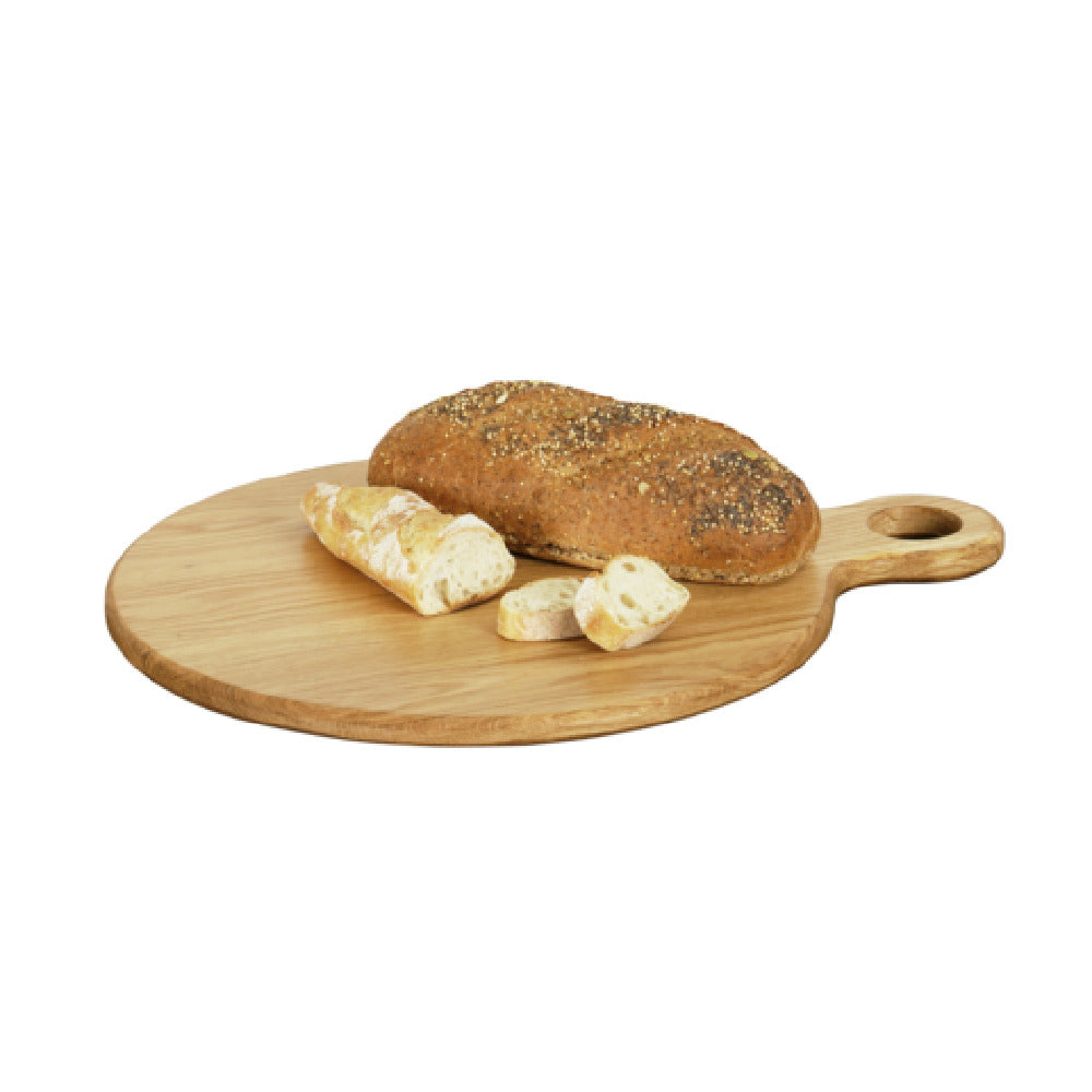 Cal Mil 23176-16-21 Sydney Serving Board 16"dia X .75"H Oak