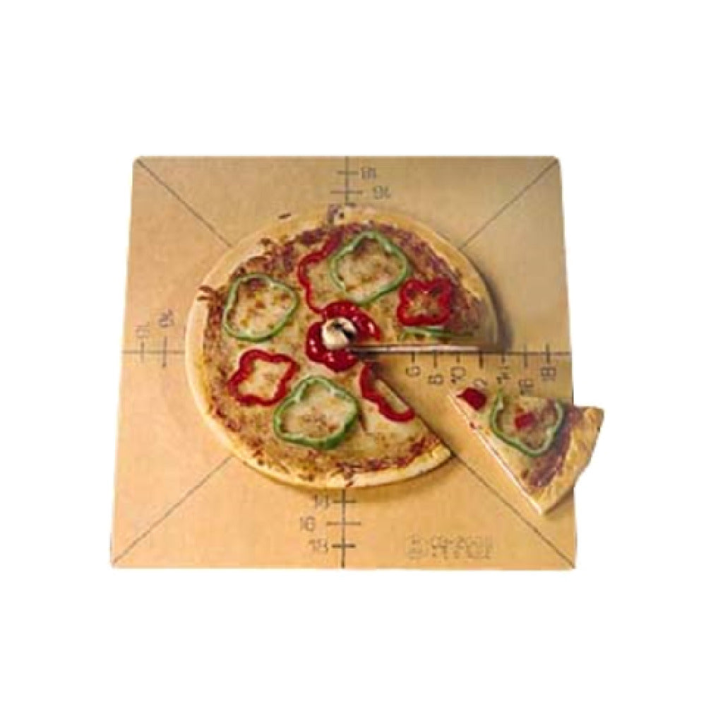 American Metalcraft MPCUT6 Pizza Slice Cutting Board And Guide 20" X 20" X 1/4"