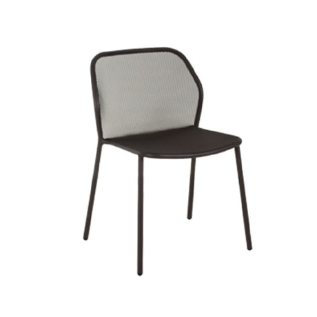 Emuamericas Llc E521-24 Darwin Stacking Side Chair Outdoor/indoor Steel Mesh Seat And Back